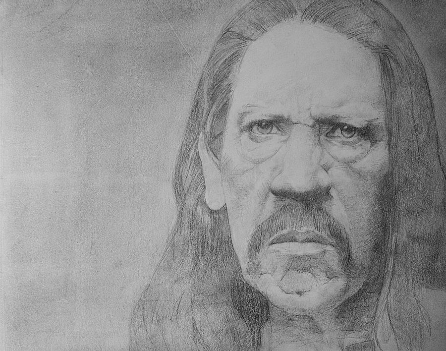 Trejo Drawing By Glenn Daniels - Fine Art America