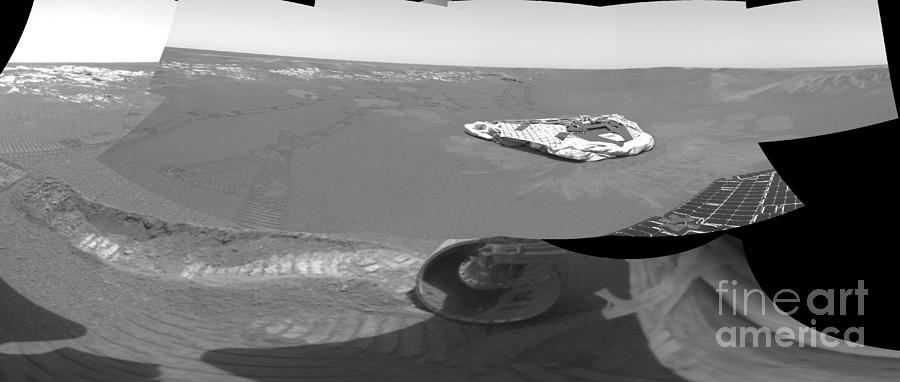 Trench Dug By Opportunity On Mars Photograph by NASA / JPL-Caltech