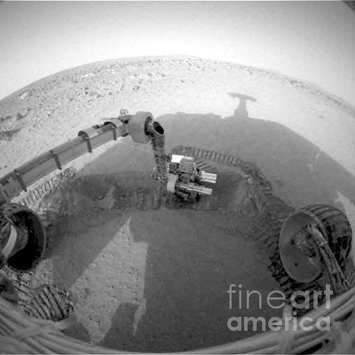 Trench Dug By Spirit On Mars Photograph by NASA / JPL-Caltech