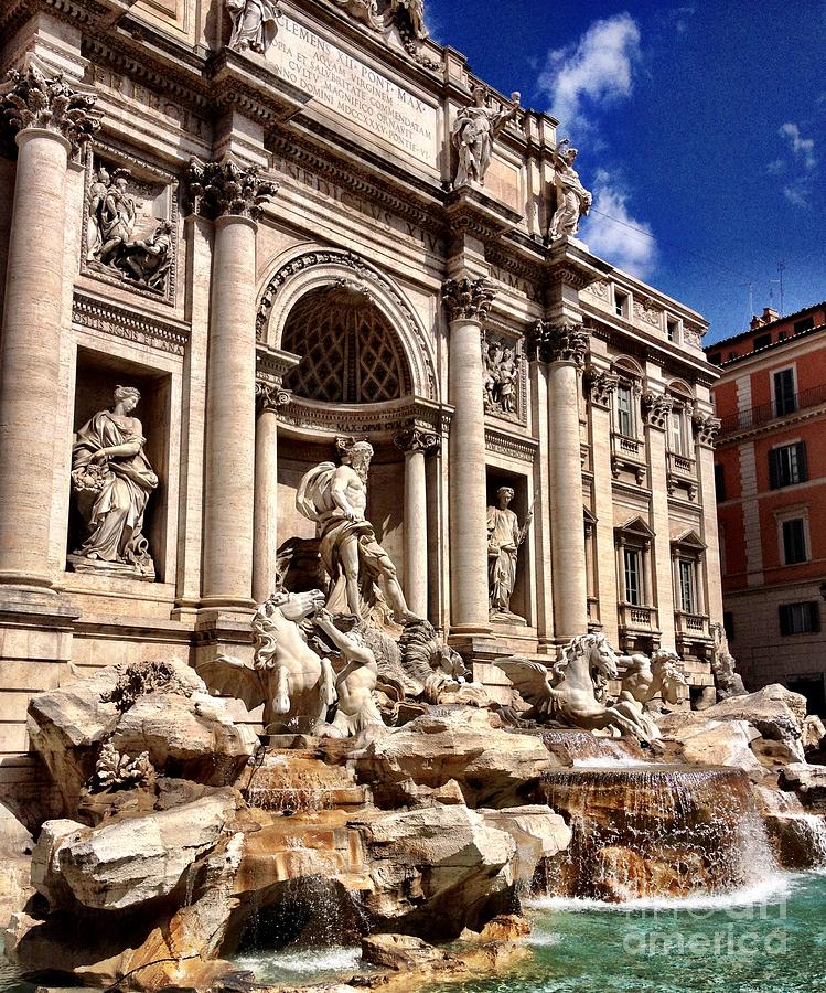 Trevi Fountain Photograph by Veronica Batterson