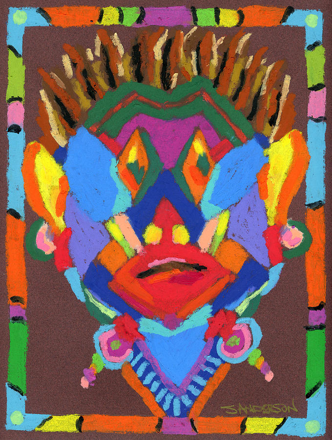 Tribal Mask Painting