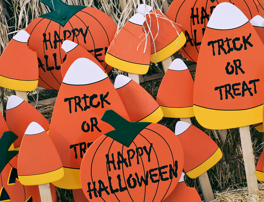 Trick or Treat Happy Halloween Photograph by Julie Palencia Trick or Treat Happy Halloween Photograph by Julie Palencia