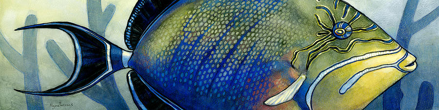 Triggerfish Painting by Alyssa Parsons - Fine Art America