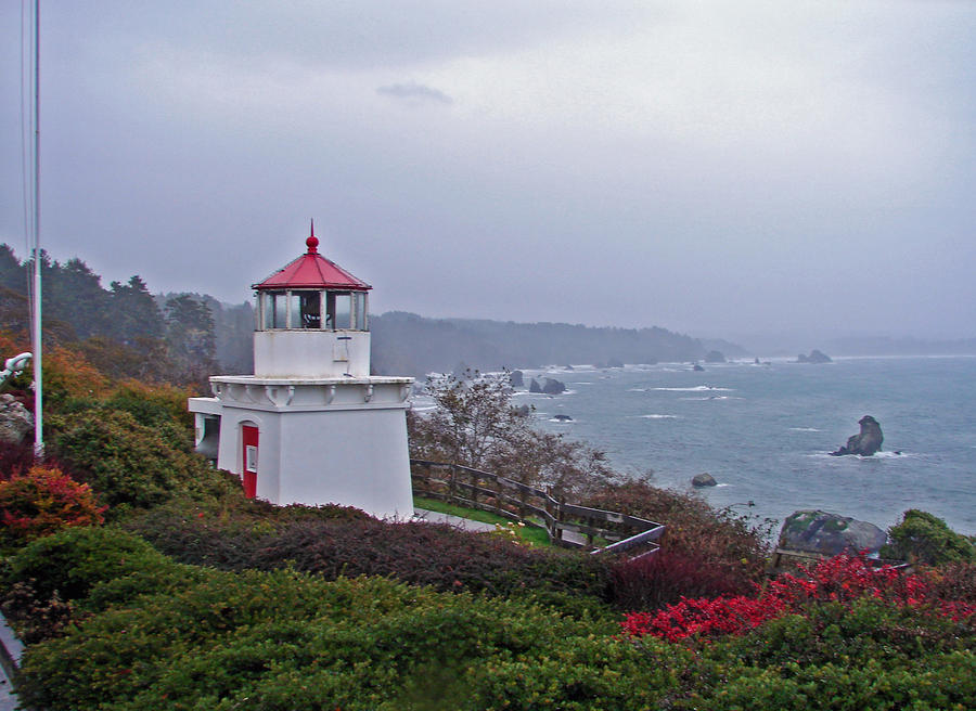 Trinidad Head Replica Light Photograph by Jake Johnson - Fine Art America