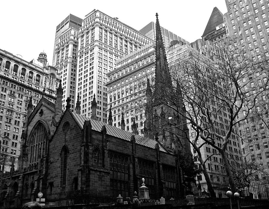 Trinity Church New York City Photograph by Eric Tressler