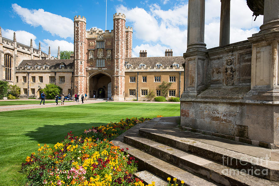 Trinity College Cambridge Photograph by Andrew  Michael