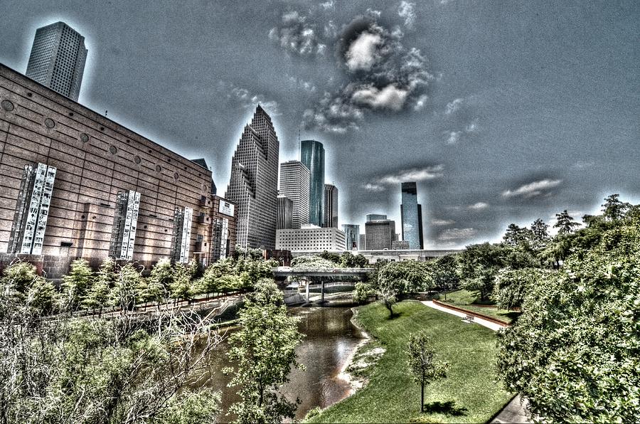 Trippy Houston Photograph by David Morefield