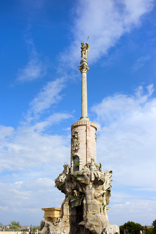 Triunfo de San Rafael Monument in Cordoba Photograph by Artur Bogacki