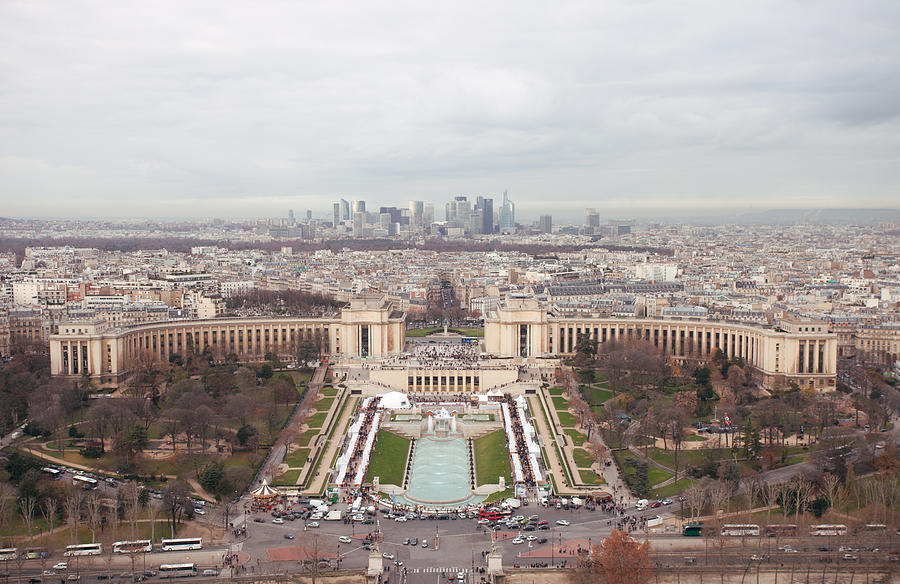 Trocadero From Eiffel Tower Photograph by Nico De Pasquale Photography ...