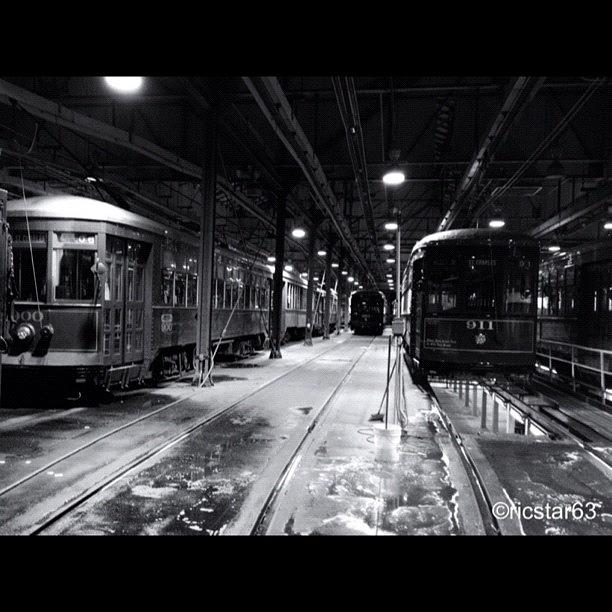 Instagram Photograph - Trolley Car Station by Ric Spencer