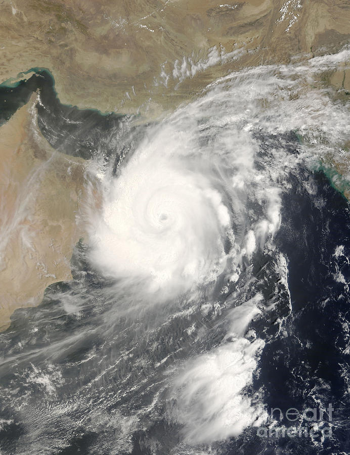 Tropical Cyclone Gonu In The Arabian Photograph by Stocktrek Images