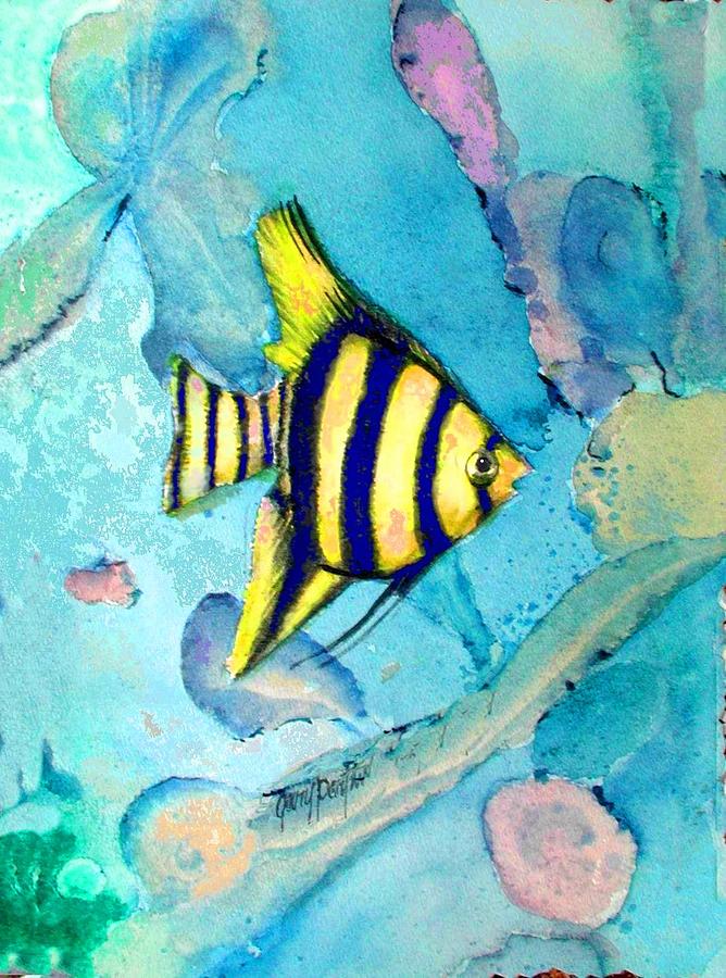 Tropical Fish I Painting by Gary Partin
