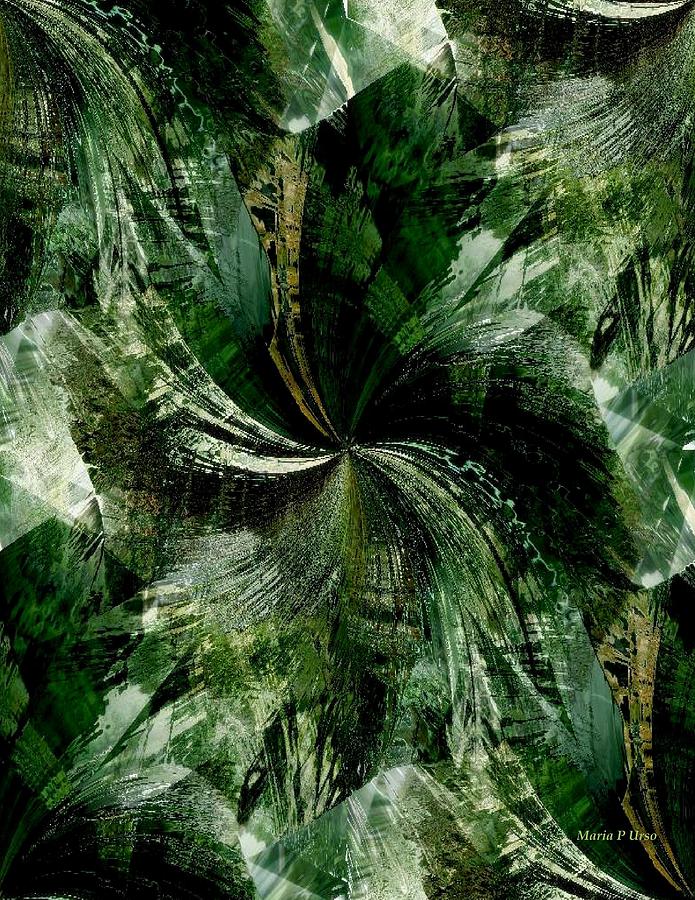 Tropical Rain Forest Digital Art by Maria Urso