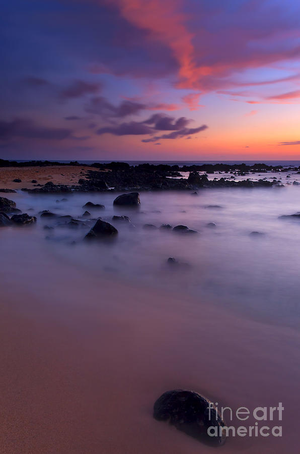 Sunset Photograph - Tropical Serenity by Michael Dawson