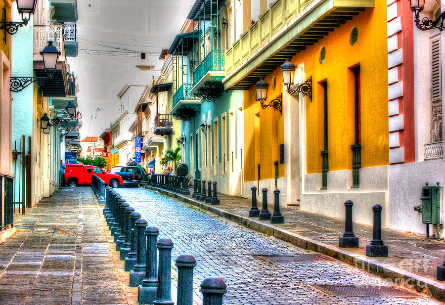 Tropical Street Photograph by Debbi Granruth - Fine Art America