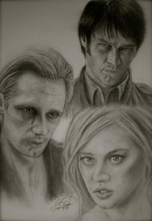 Trueblood Drawing by Taylor Higgins - Fine Art America