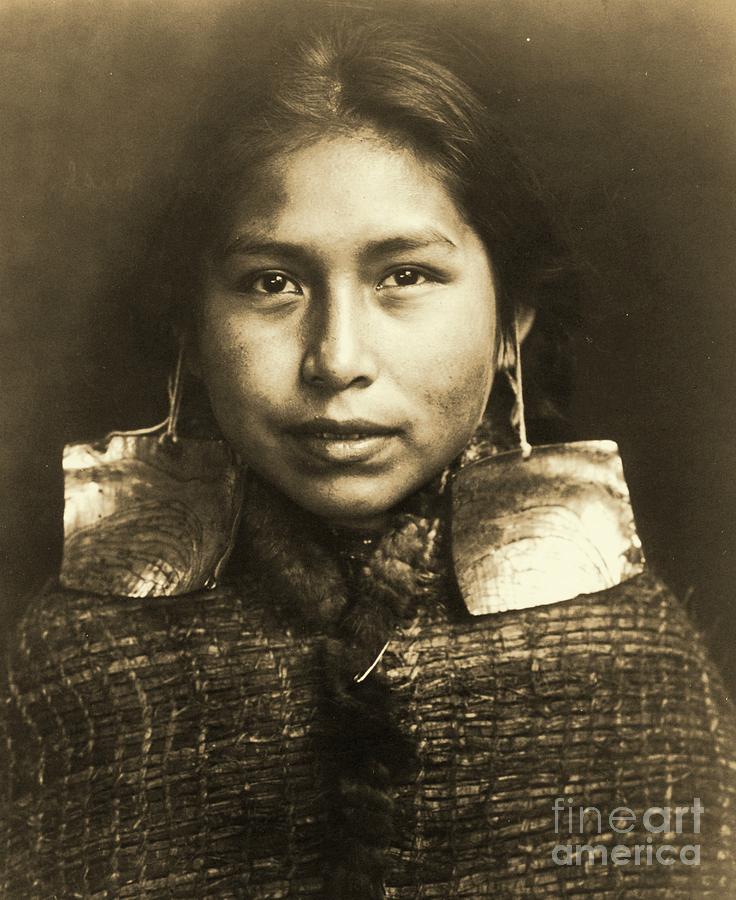 Tsawatenok Girl 1914 Photograph by Padre Art