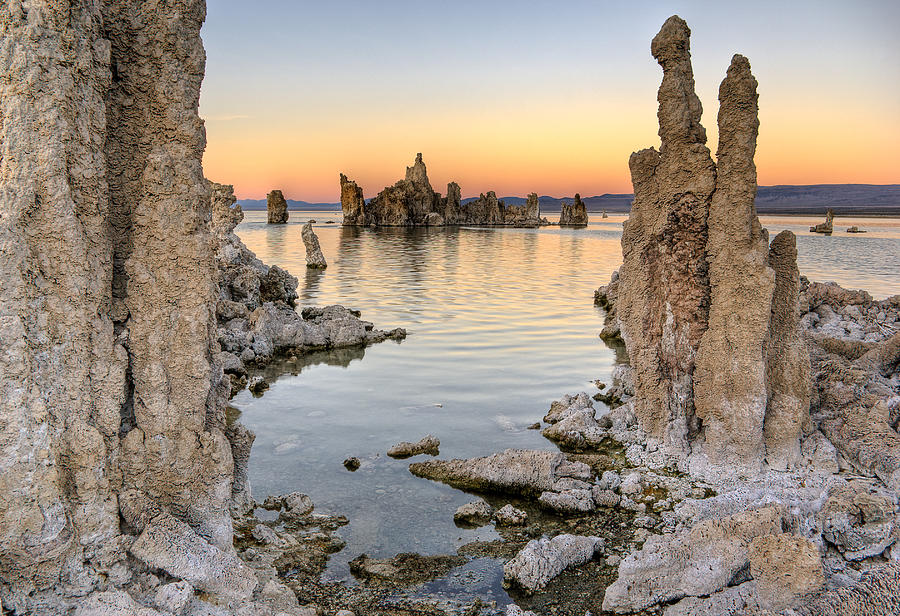 Tufas at Dusk Photograph by Greg Nyquist