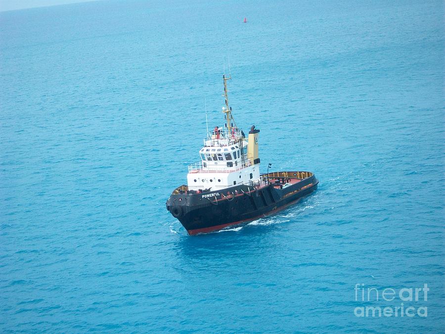 Tug Boat in Bermuda 2 Photograph by D Perry