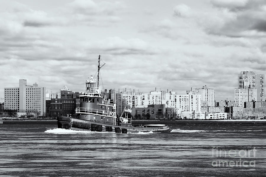 New York City Photograph - Tugboat Turecamo Girls II by Clarence Holmes