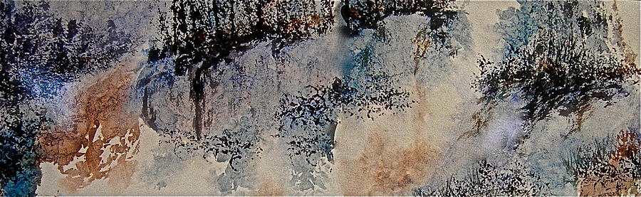 Tumbling Waters Painting by Carolyn Rosenberger