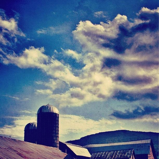 Farm Photograph - Tunkhannock, Pa.

#nepa #sky #clouds by John Robinson