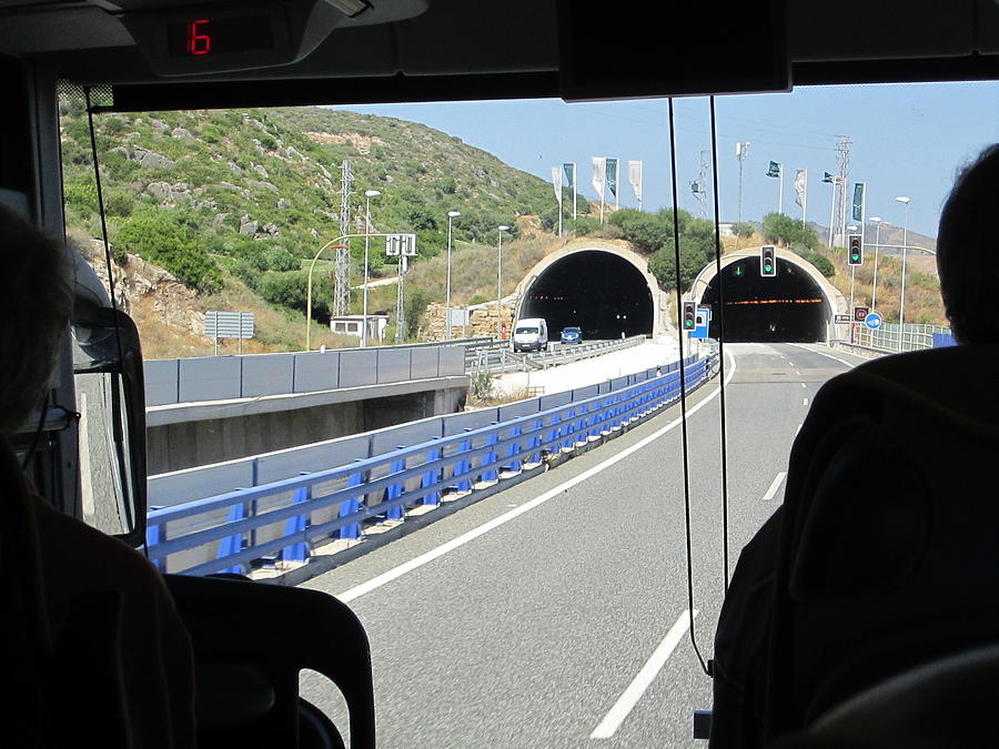 Tunnel Towards Costa Del Sol II Spain Photograph by John Shiron