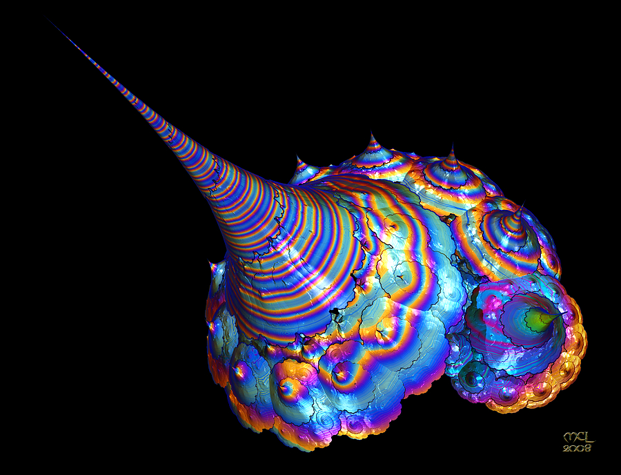 Turban Shell Digital Art by Manny Lorenzo