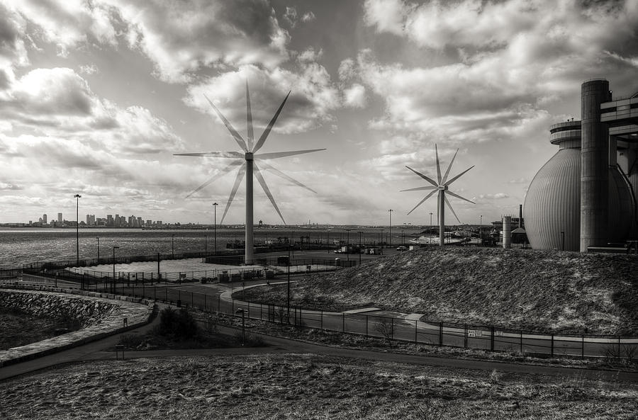 Architecture Photograph - Turbines in Motion by Andrew Kubica