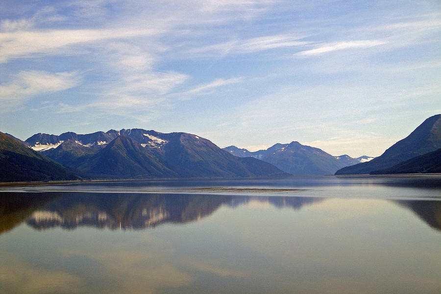 Turnagain Arm Reflections Photograph by Robert Meyers-Lussier