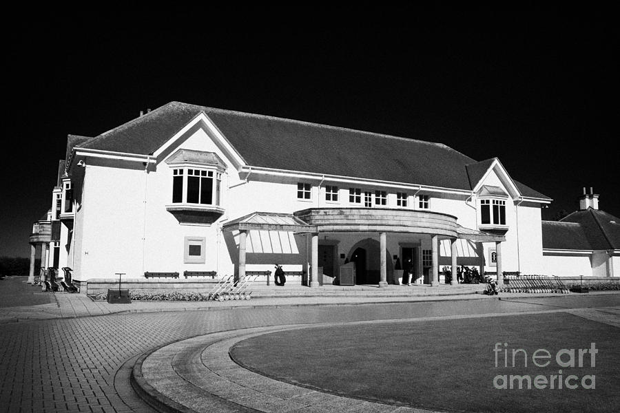 Golf Photograph - Turnberry Golf Course And Resort Clubhouse Scotland Uk United Kingdom by Joe Fox
