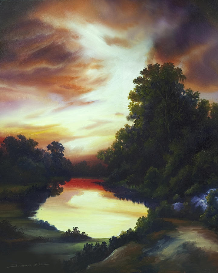 Turners Sunrise Painting by James Hill