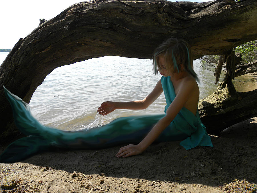 Turquoise mermaid Photograph by Sheri Lauren