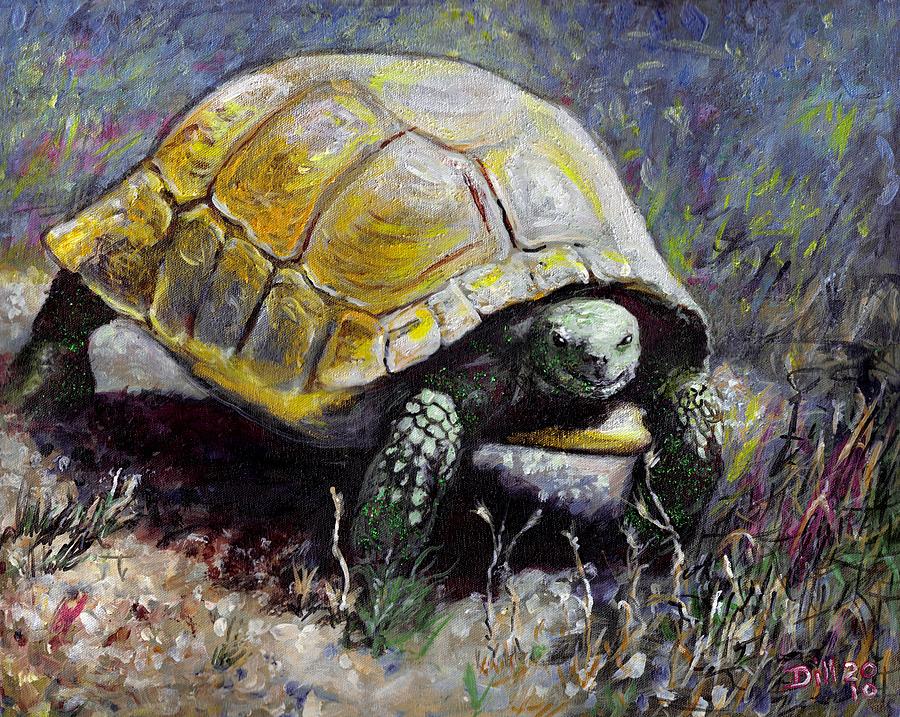 Turtle Painting by Rust Dill Turtle Painting by Rust Dill