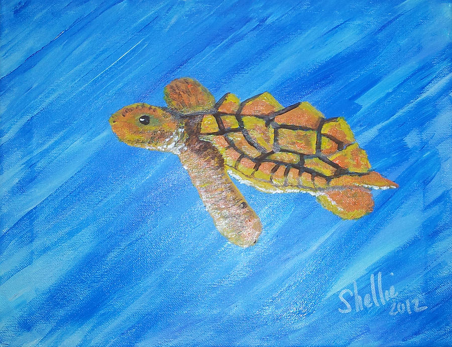 Turtle Time Painting
