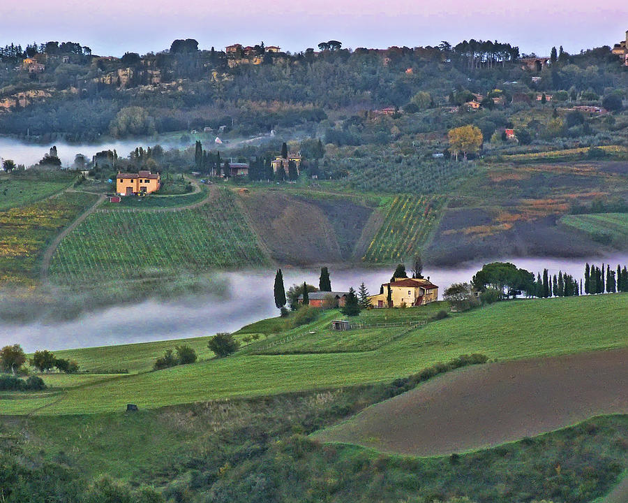 Tuscan Countryside Photograph by Betty Eich