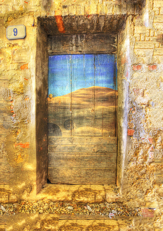 Tuscan Door 2 Photograph by Eggers Photography