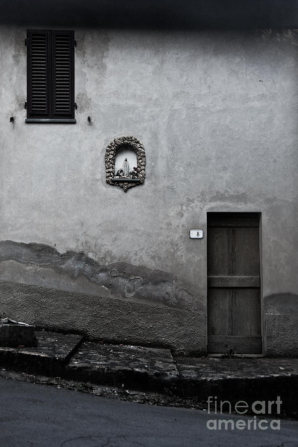 Italy Photograph - Tuscan Door by Steven Gray