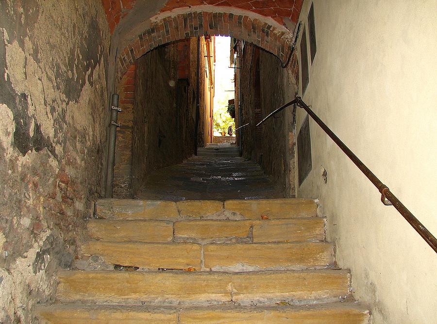 Tuscany Alleys Photograph by Diane Height
