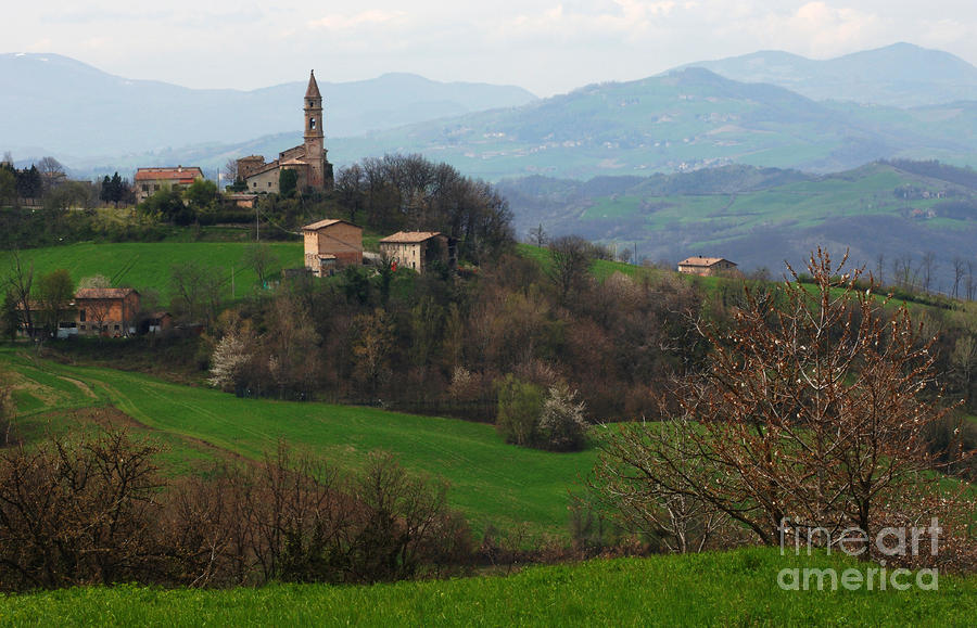 Landscape Photograph - Tuscany Italy by Bob Christopher