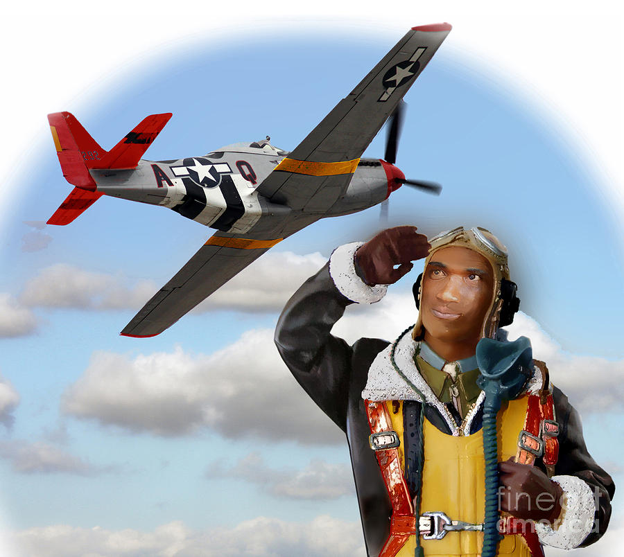 Tuskegee Airman Photograph by Tom Griffithe
