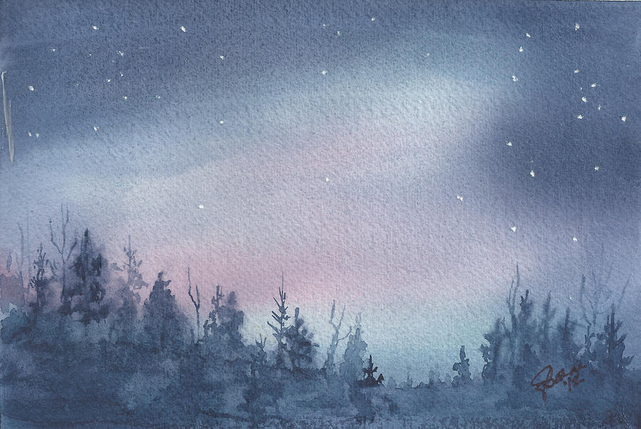 Twilight Painting by Elise Boam