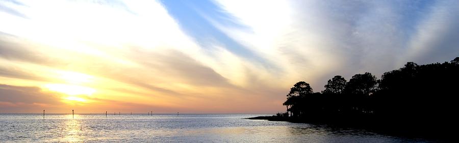 Twilight on the Gulf Photograph by Judy Hall-Folde