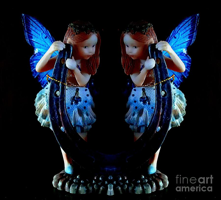 Twin Fairies Photograph by Michelle Frizzell-Thompson