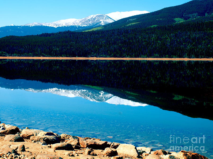 Twin Lakes II Photograph by Christine S Zipps - Fine Art America