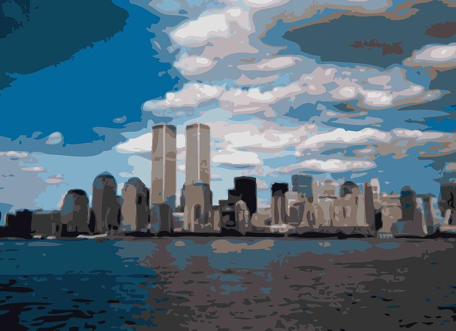 Twin Towers Color 16 Photograph by Scott Kelley