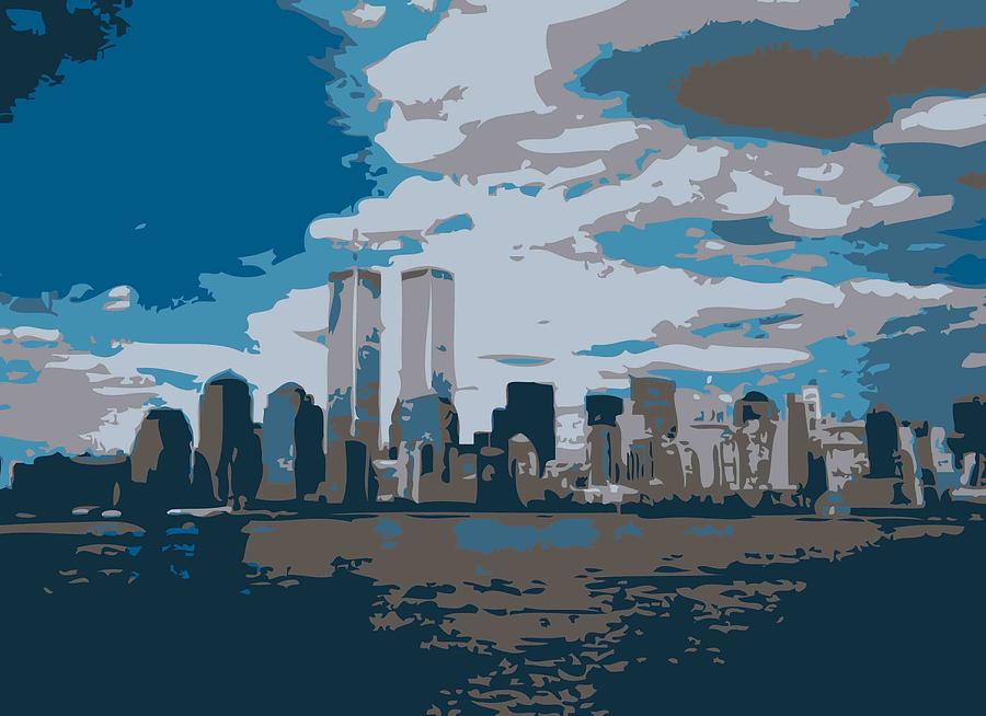 Twin Towers Color 7 Photograph by Scott Kelley