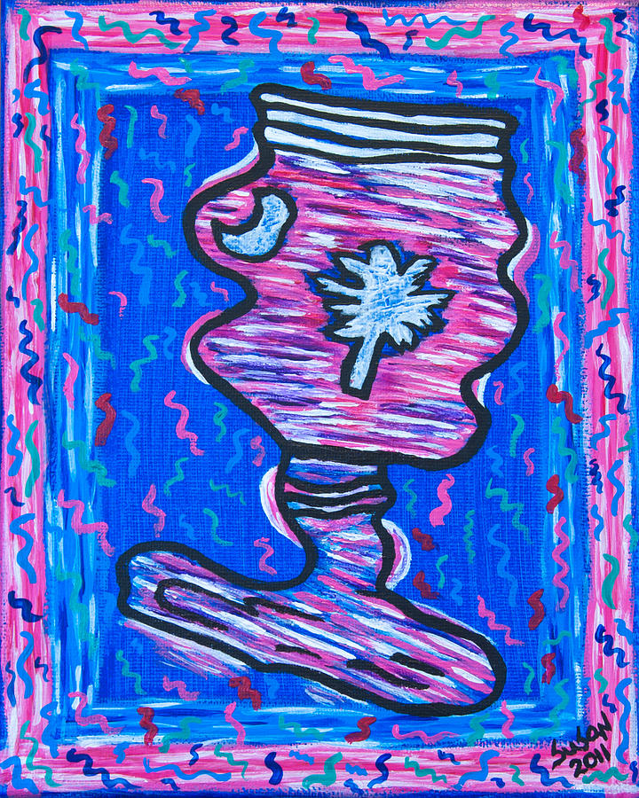 Twisted Carolina Redneck Painting by Susan Cliett