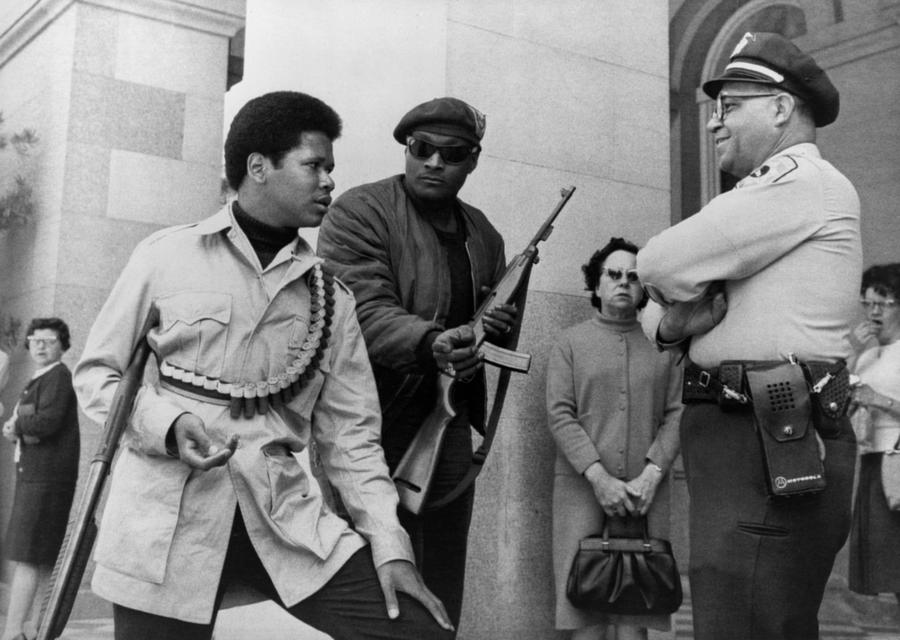 Two Armed Black Panthers, Carrying Photograph by Everett - Pixels