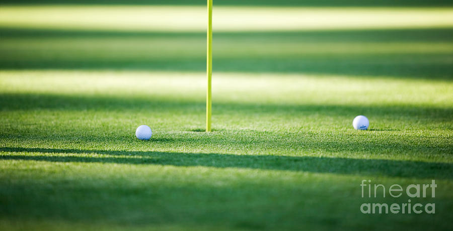 Two Golf Balls Photograph